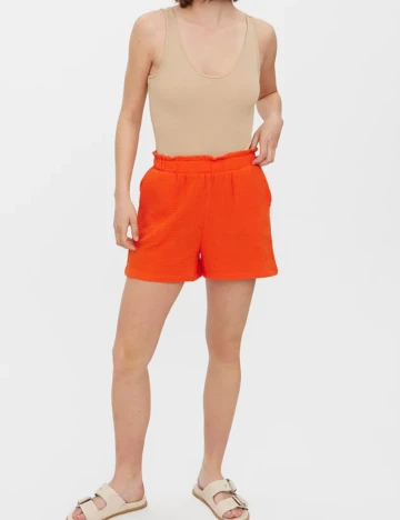 Pantaloni Scurti Vero Moda, portocaliu, M