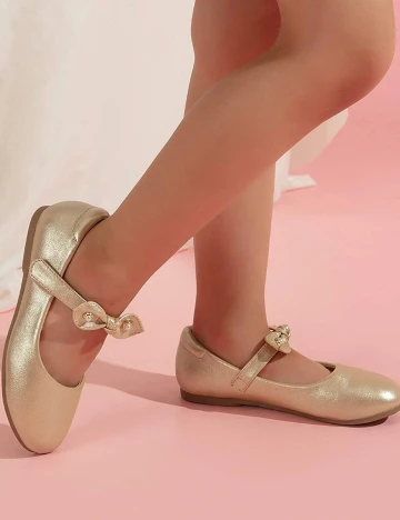 Pantofi Shein Kids, auriu, 34