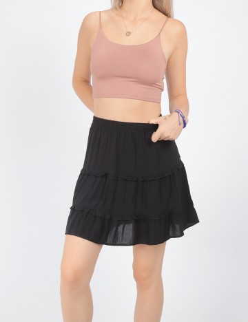 
						Fusta Vero Moda, negru, M