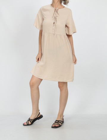 Rochie scurta SHEIN, crem, XS