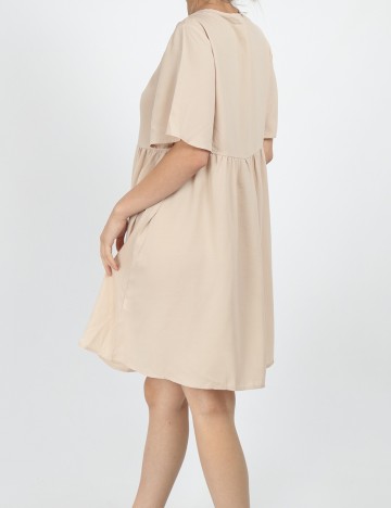 Rochie scurta SHEIN, crem, XS