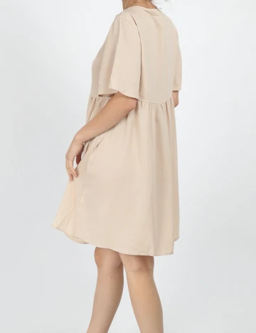 Rochie scurta SHEIN, crem, XS
