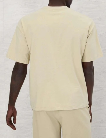 Tricou SHEIN, crem, L