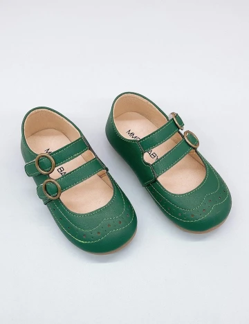 Pantofi Shein Kids, verde, 28