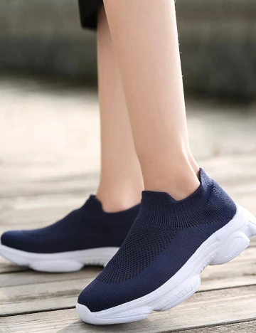 Adidasi Shein Kids, bleumarin, 35 Albastru