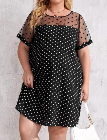 Rochie Scurta SHEIN CURVE, negru, 2XL