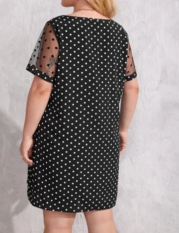 Rochie Scurta SHEIN CURVE, negru, 2XL