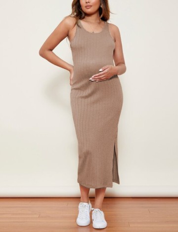 Rochie Medie SHEIN, maro, M
