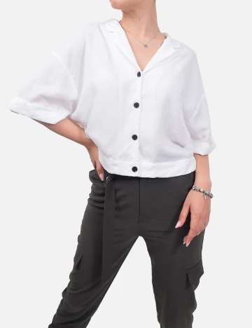 Camasa Zara, alb, L