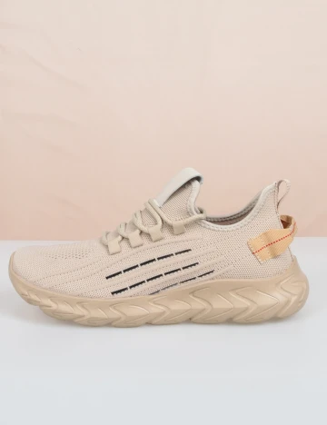 Adidasi SHEIN, crem, 42 Crem