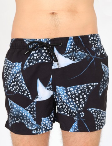 
						Pantaloni scurti Reserved, negru
