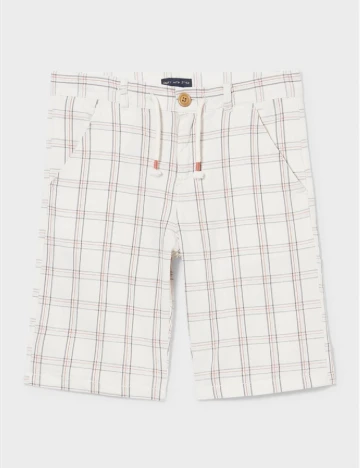 Pantaloni scurti C&A, ecru, 2 ANI