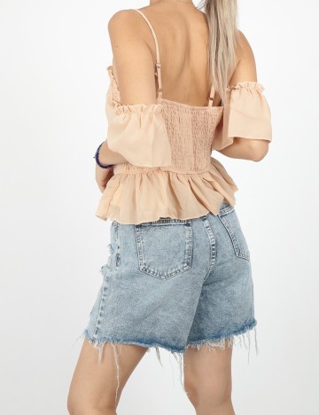 Top SHEIN CURVE, crem, 4XL