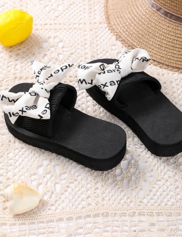 Slapi Shein Kids, negru, 30