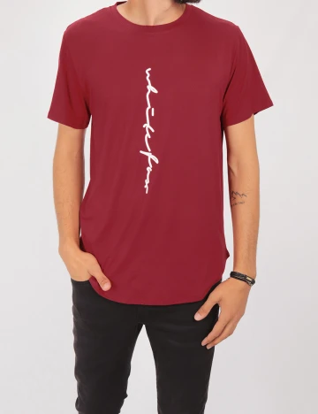 Tricou SHEIN, grena, M