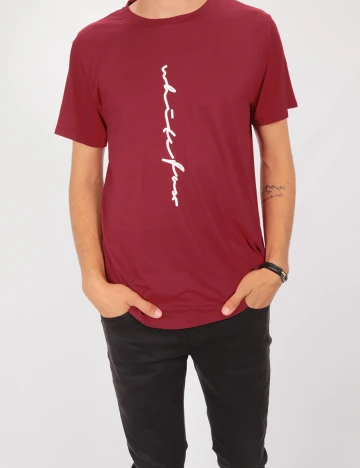 Tricou SHEIN, grena, M