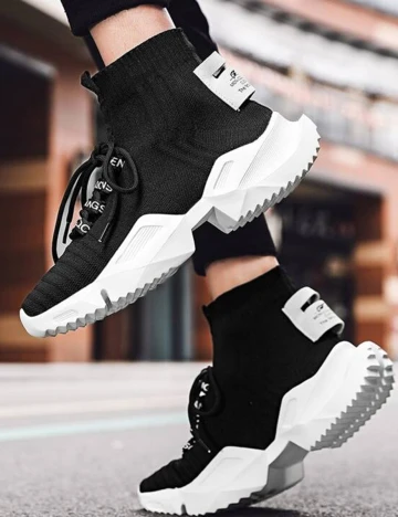 Adidasi SHEIN, negru, 39 Negru