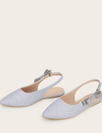 Pantofi Shein Kids, argintiu, 32