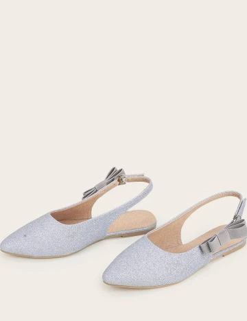 Pantofi Shein Kids, argintiu, 32 Gri