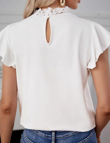 Bluza SHEIN, alb, S