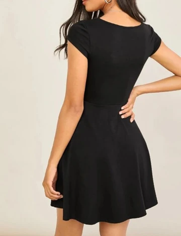 Rochie Scurta SHEIN, negru, S Negru