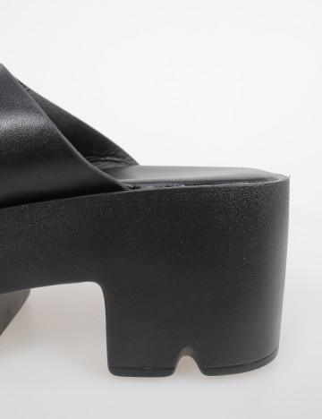 Saboti SHEIN, negru, 38