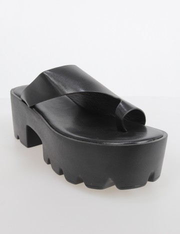 Saboti SHEIN, negru, 38