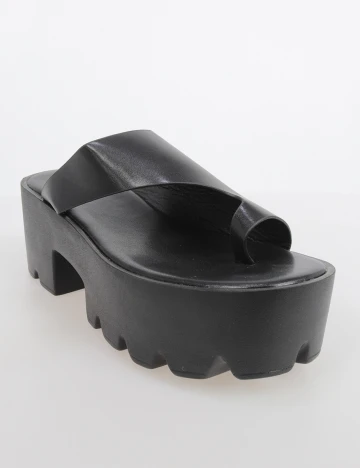 Saboti SHEIN, negru, 38