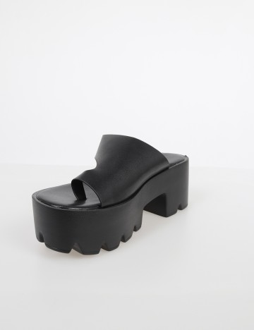 Saboti SHEIN, negru, 38