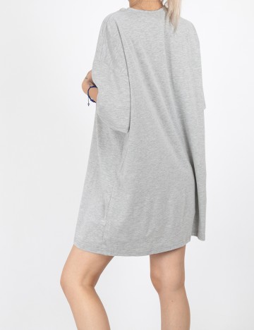 Rochie scurta SHEIN, gri, M