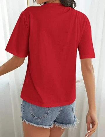 Tricou SHEIN, rosu, L