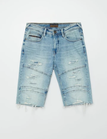 Pantaloni scurti CROPP, albastru, 28