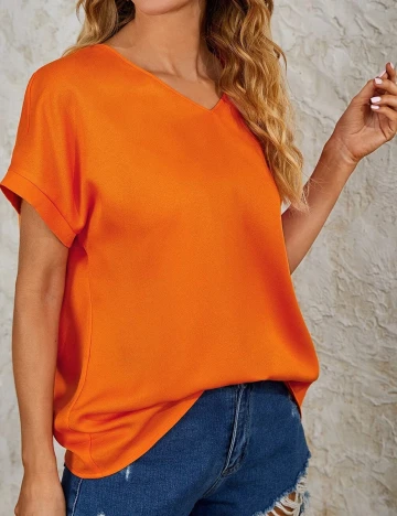 Tricou SHEIN, portocaliu, L
