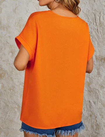 Tricou SHEIN, portocaliu, L