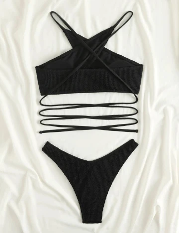 Costum de baie SHEIN, negru