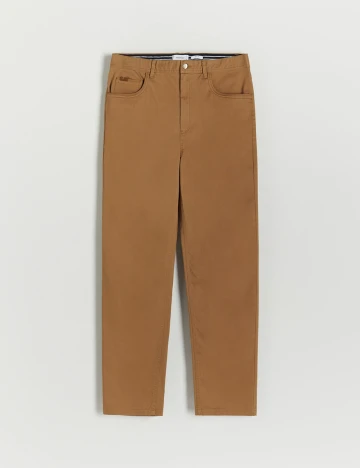 Pantaloni Reserved, maro, S Maro