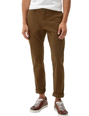 Pantaloni s.Oliver, maro inchis