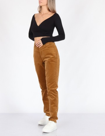 Pantaloni s.Oliver, maro, 34/30