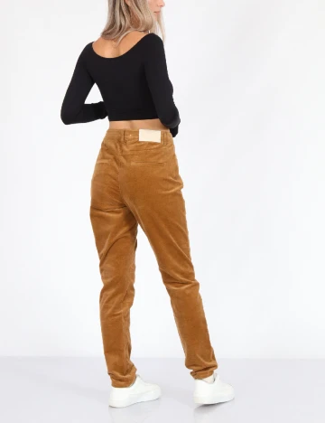 Pantaloni s.Oliver, maro, 34/30