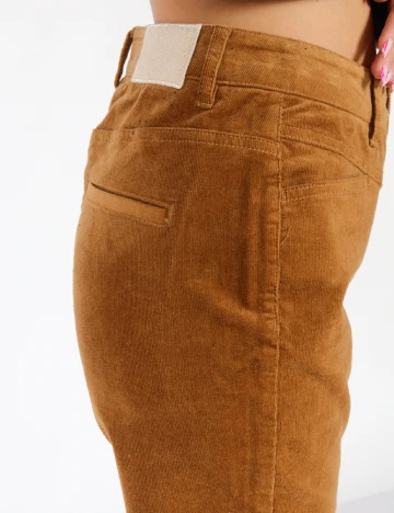 Pantaloni s.Oliver, maro, 34/30