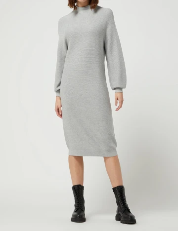 Rochie medie s.Oliver, gri, 40 Gri
