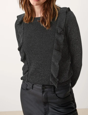Bluza Q/S, negru, S