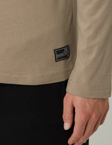 Bluza Q/S, bej, XXL