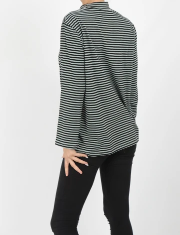 Bluza Jacqueline de Yong, verde/negru, M Negru