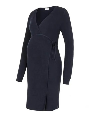 Rochie scurta Mamalicious, bleumarin, XS