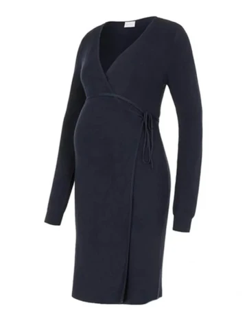 Rochie scurta Mamalicious, bleumarin, XS
