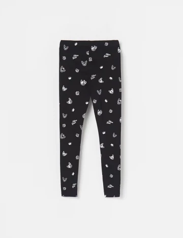 Pantaloni Reserved, negru, 13-14 ANI Negru