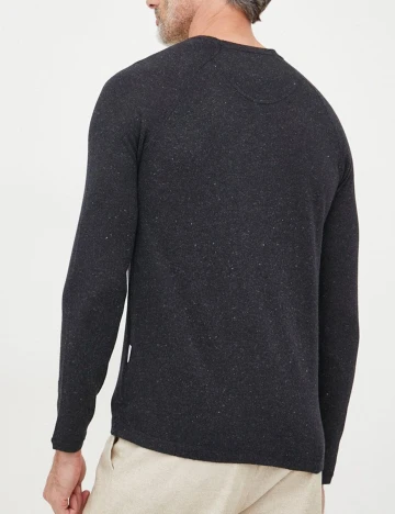 Bluza Selected, gri inchis, L