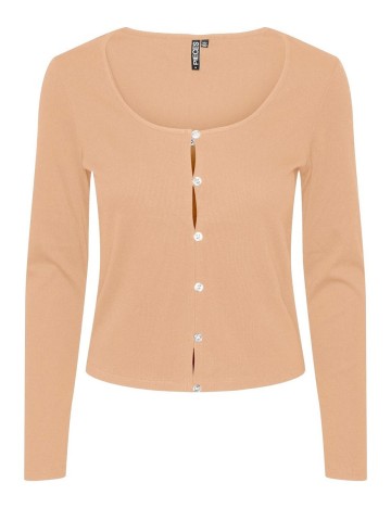 Bluza Pieces, maro, XS
