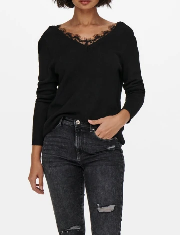 Bluza Only, negru Negru